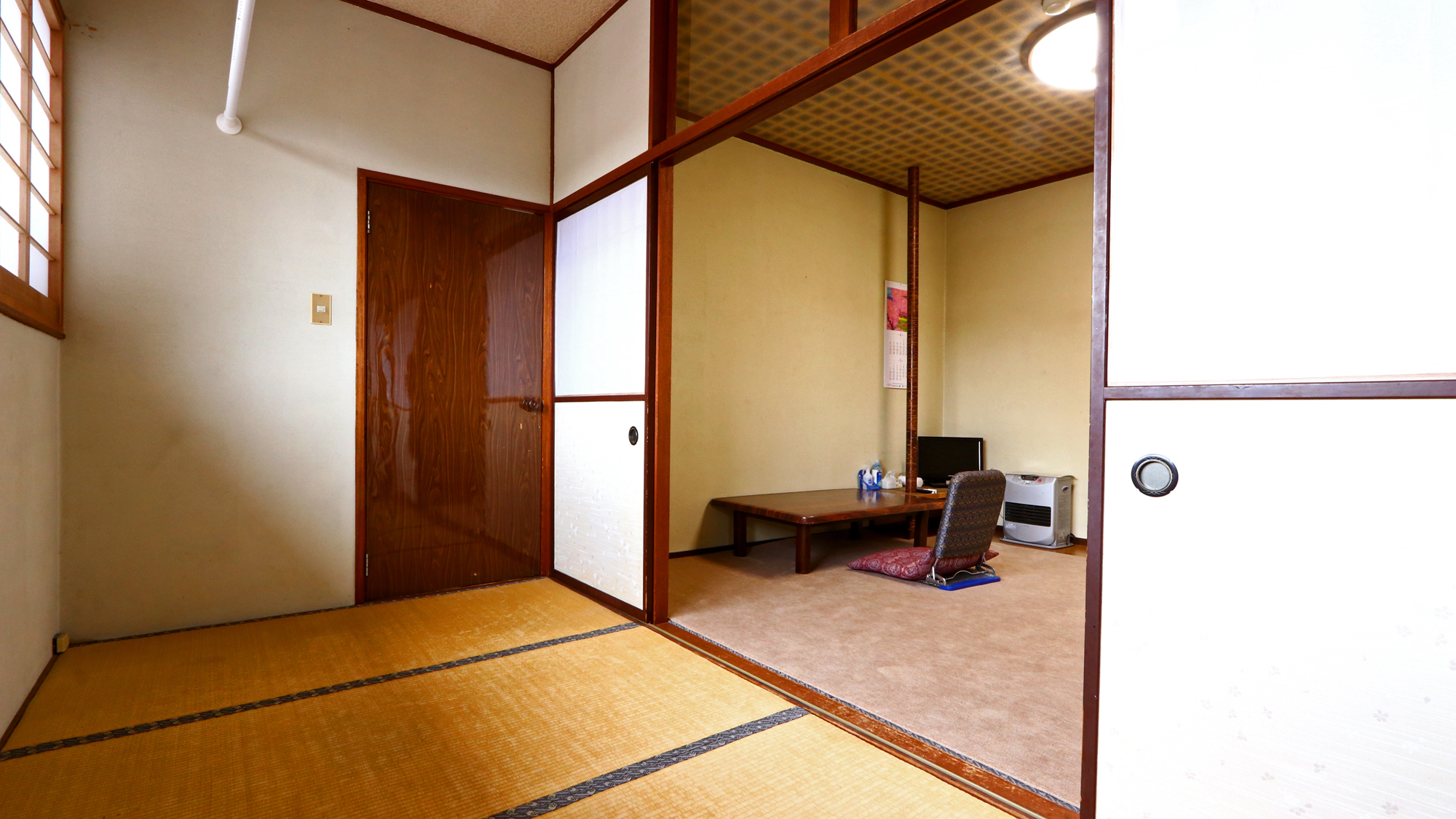 #【訳あり和室】ユースホステルの名残を残すお部屋。音漏れありの訳あり。安さ重視の方におすすめです。