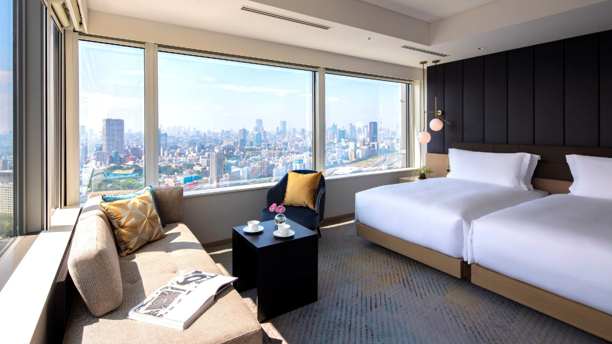ストリングスホテル東京インターコンチネンタル(部屋(ベッドルーム))
