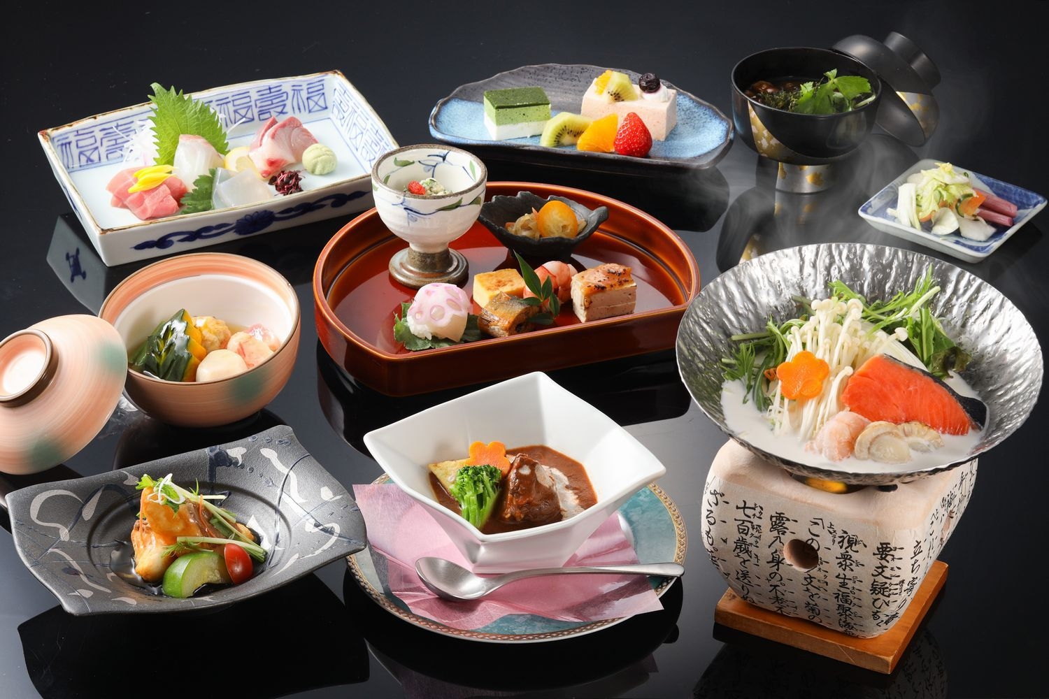 【一人旅応援♪1-2月はお得【巧味会席】飛騨牛と旬の素材を巧の技で味わう！会席料理【料理長お任せ】