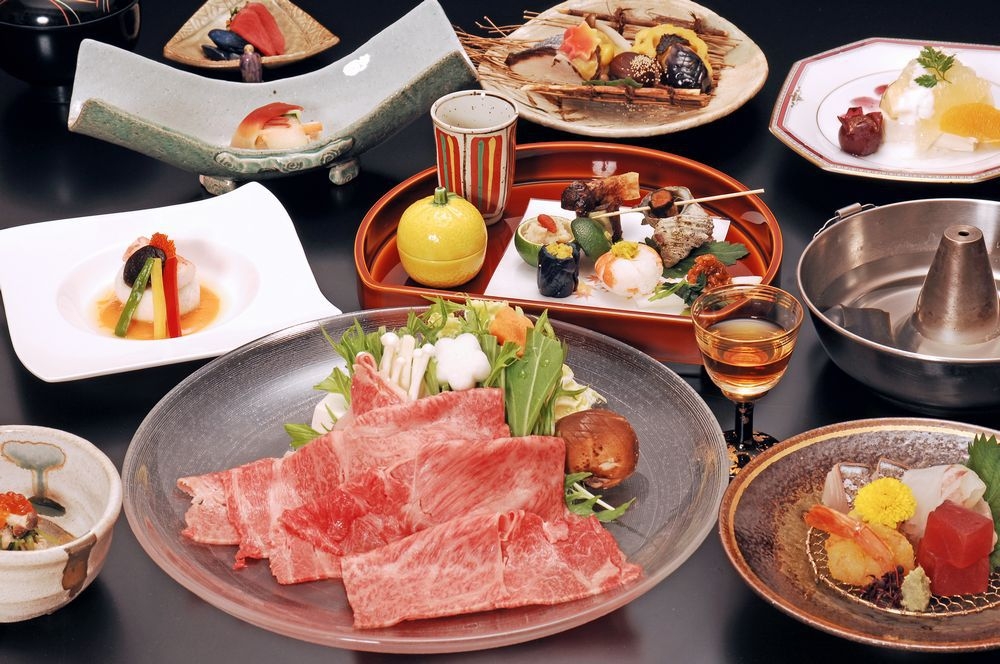 【飛騨牛しゃぶしゃぶ会席】ブランド飛騨牛をしゃぶしゃぶで♪とろける美味しさ