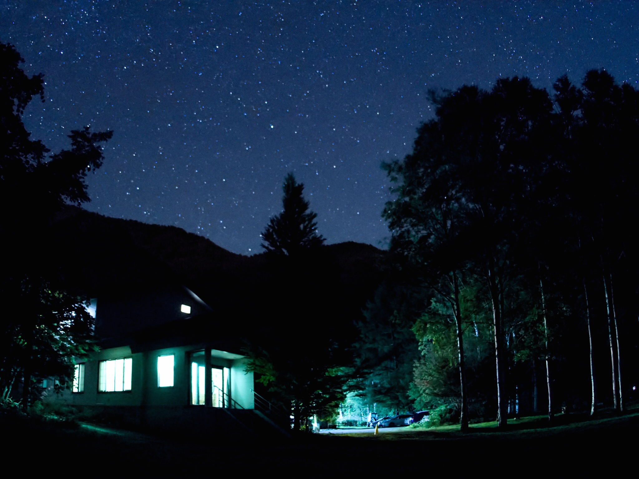 満天の星空