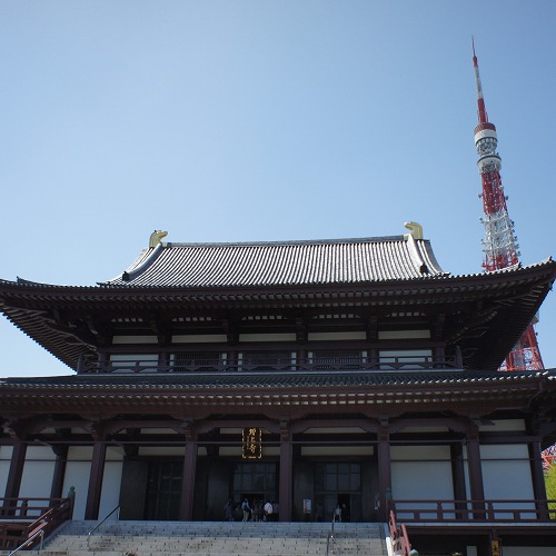 【周辺案内】増上寺（東京プリンスホテル隣接）