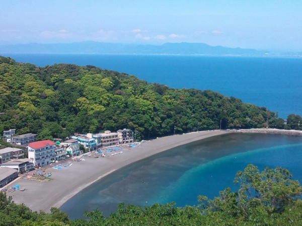 大瀬崎湾内風景