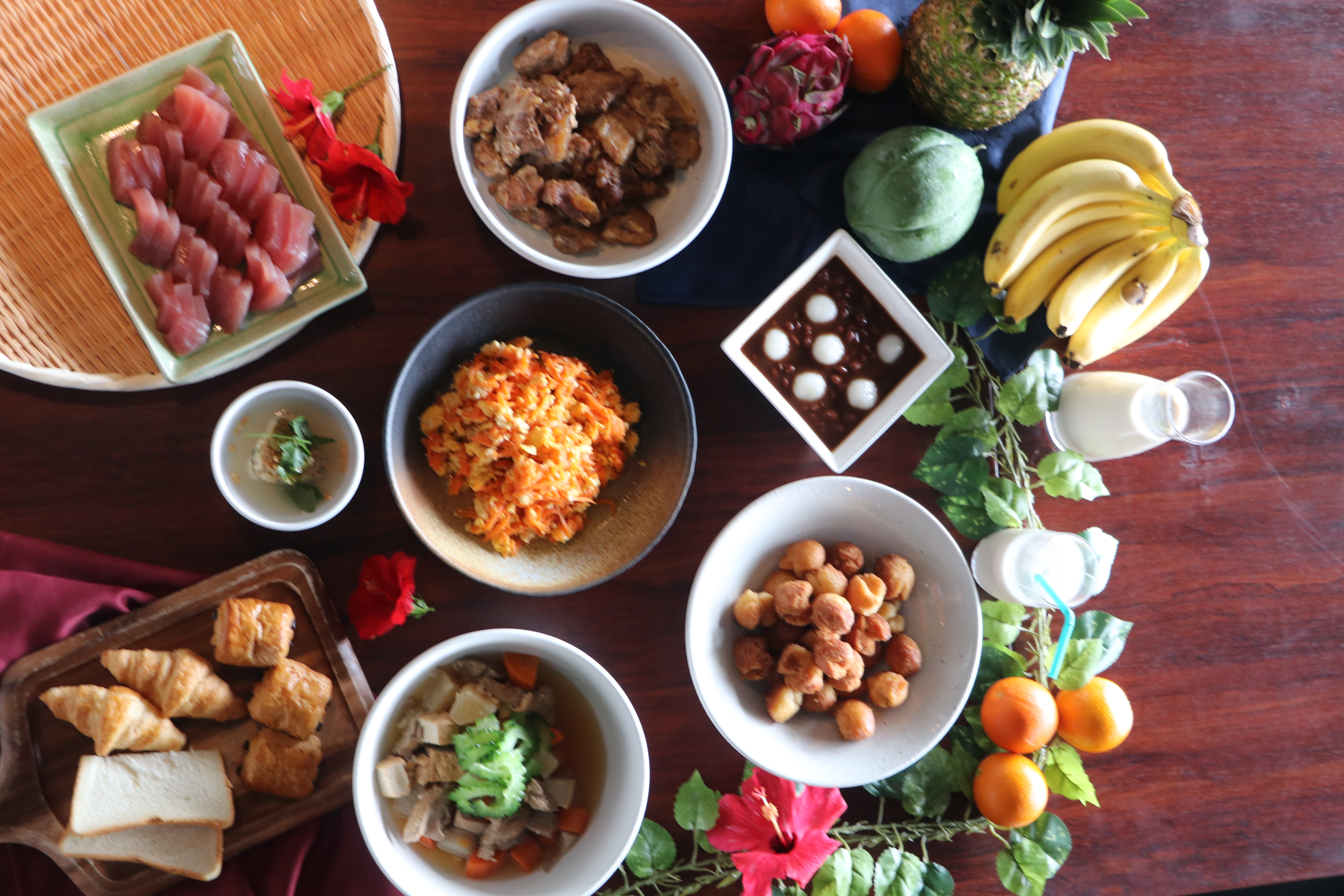 朝食ビュッフェ