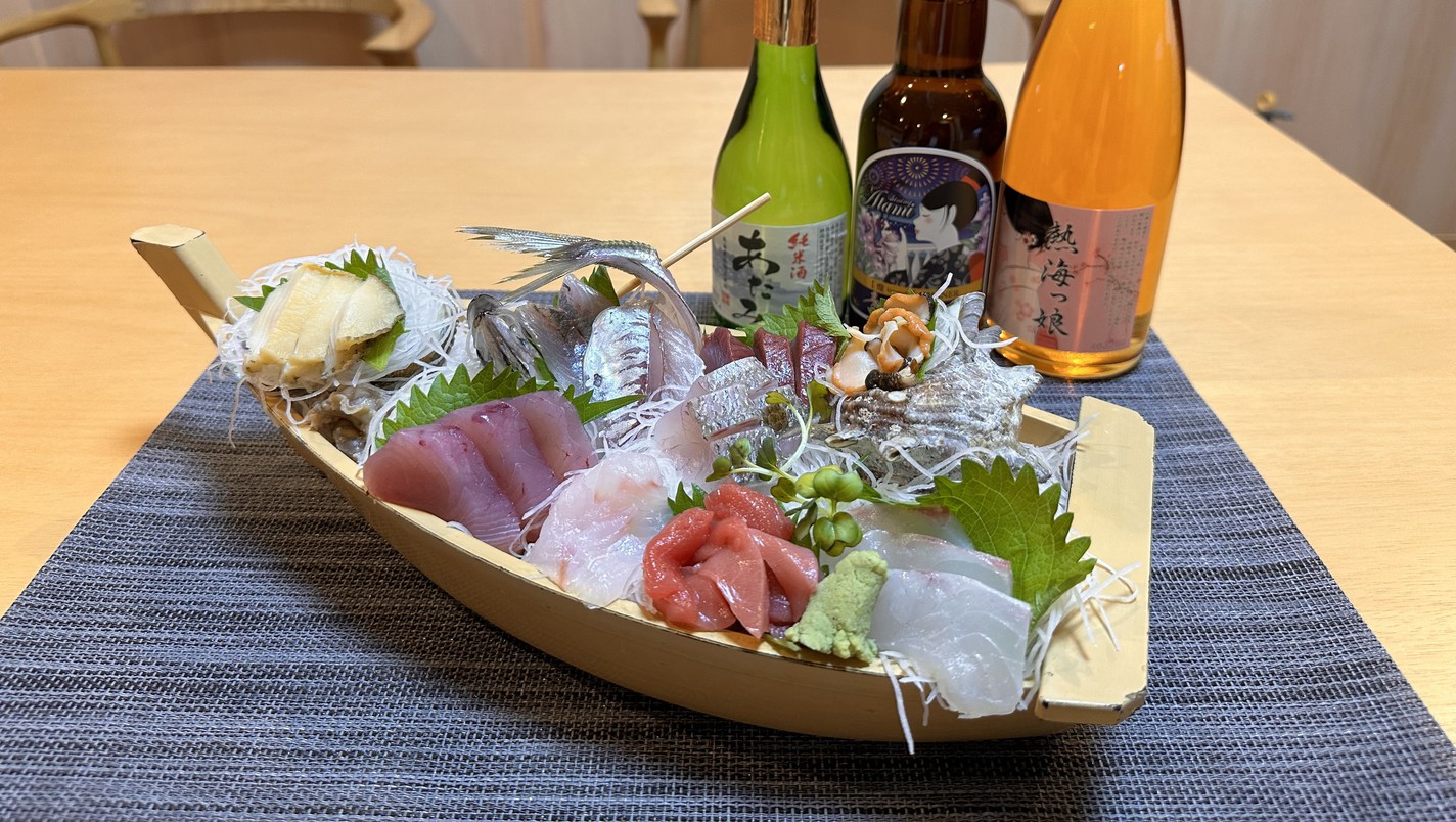 【お部屋で夕食＆朝食付】鮮魚店直送の舟盛定食とGREEN SPOONの野菜たっぷりヘルシー洋食が人気