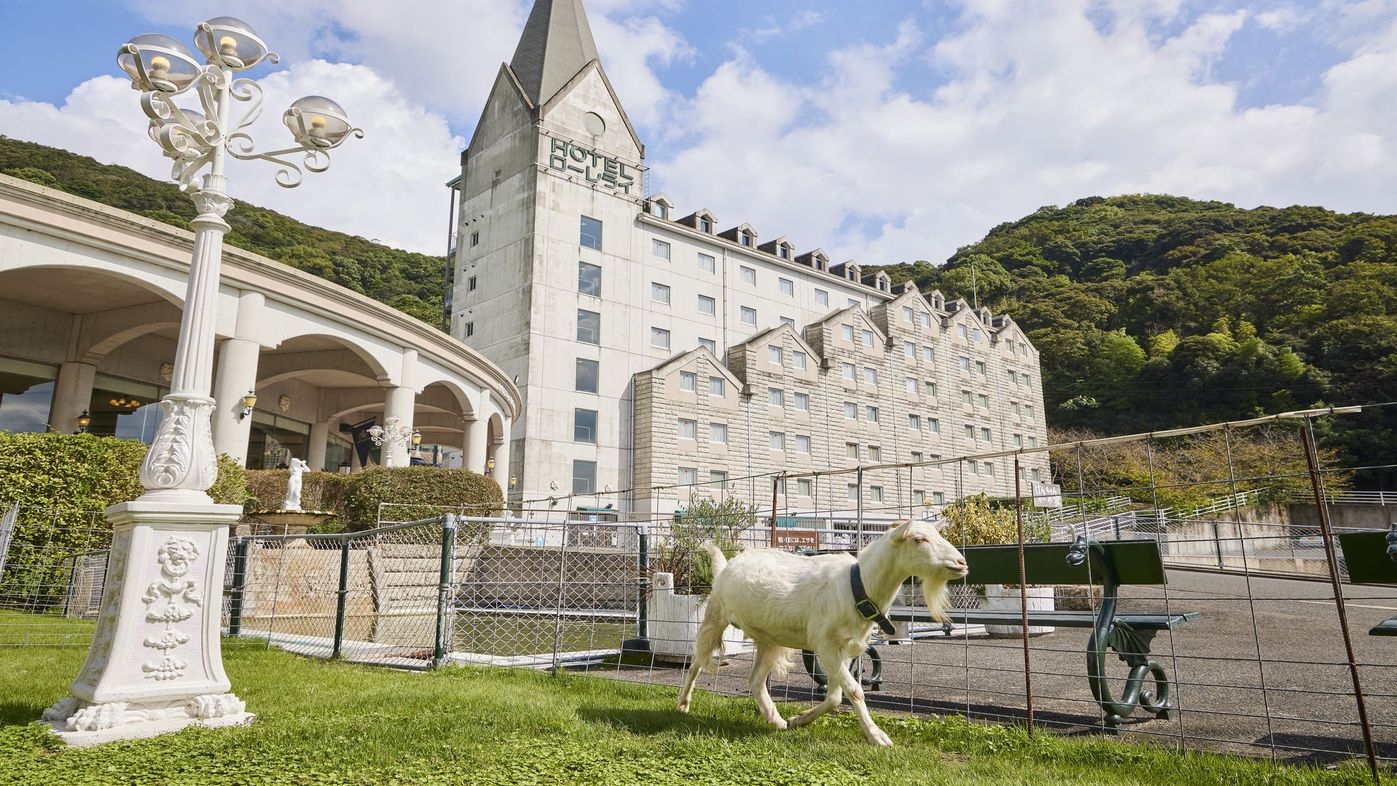 【ベストレート朝食付】JRハウステンボス駅から徒歩1分！アクセス抜群！小学生添い寝無料（朝食代別）