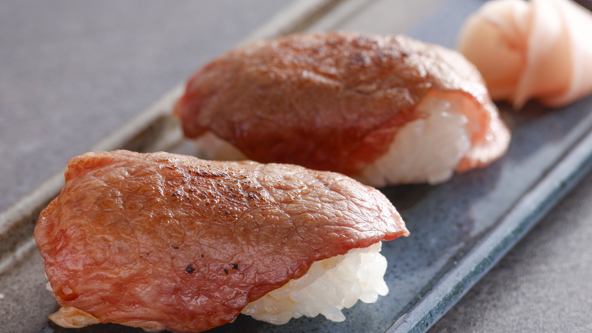 【特選会席(2026春)】飛騨牛炙り寿司