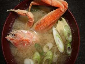 Crab soup for breakfast