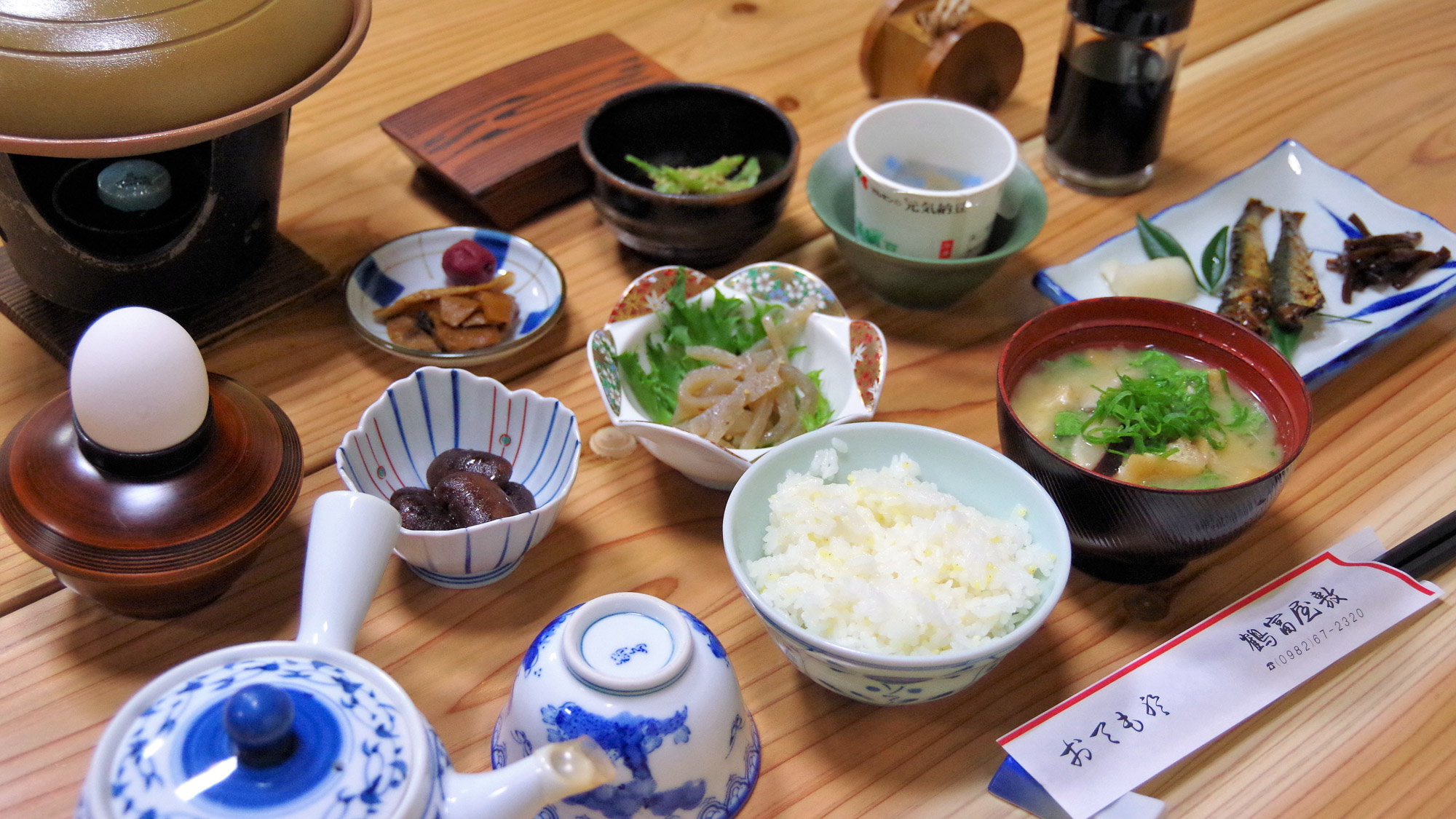 *【食事】朝食一例　地元の旬の食材がたっぷり★