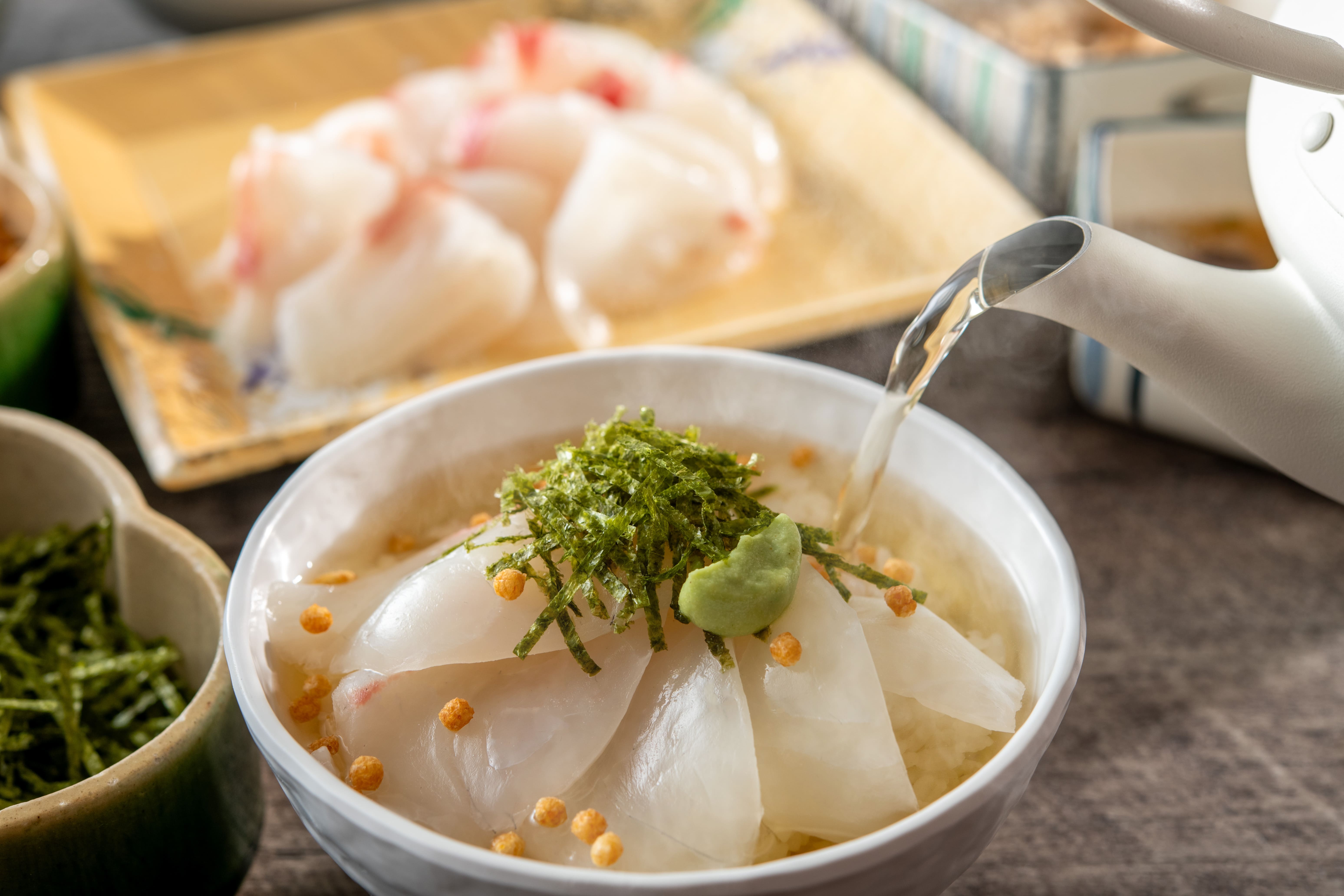 【朝食】至高の鯛茶漬け