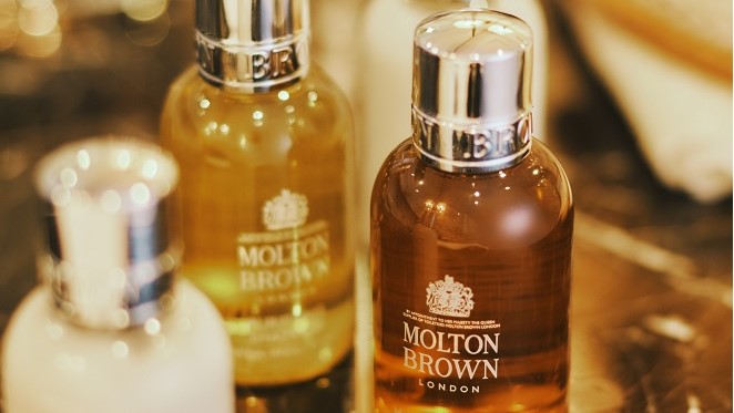 MOLTON BROWNのバスアメニティ