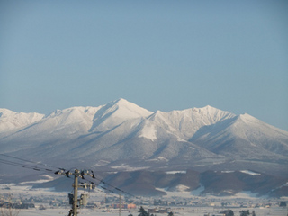 十勝岳連峰ズーム