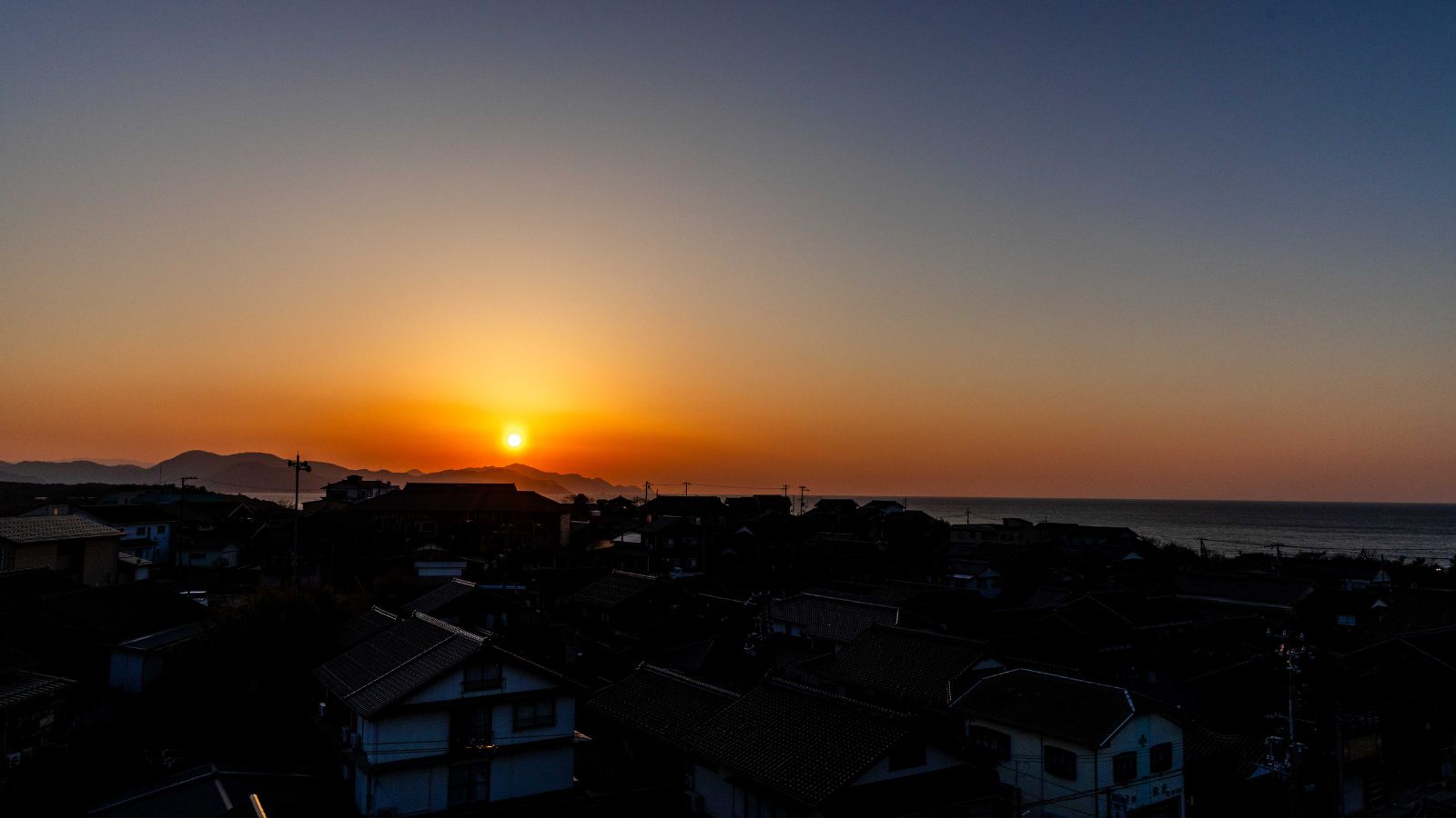 夕陽