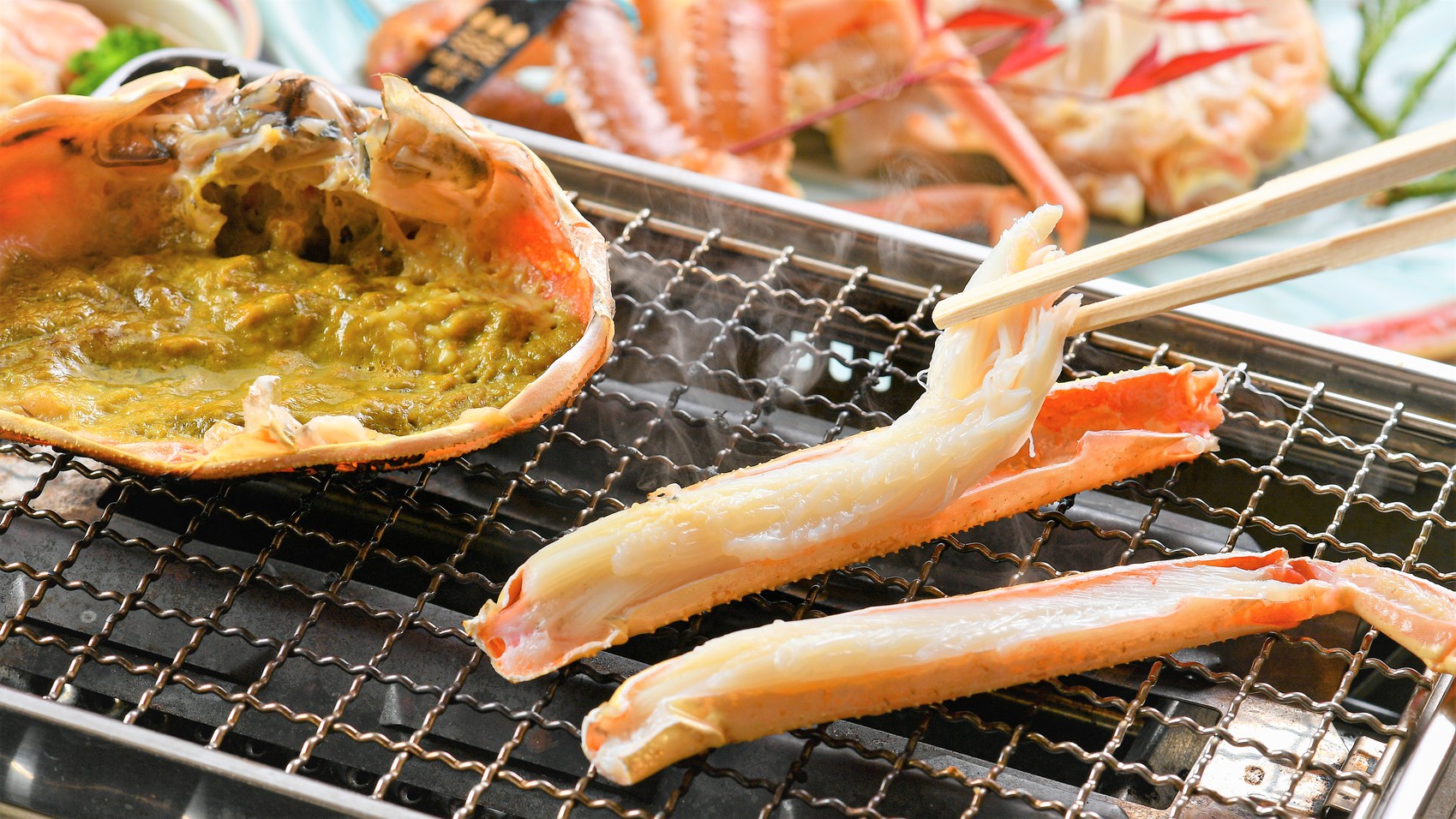 12月限定！極上の冬蟹饗宴プラン〜焼き活蟹と旬の鮮魚8種を味わう贅沢な晩餐　12％OFFの特別価格