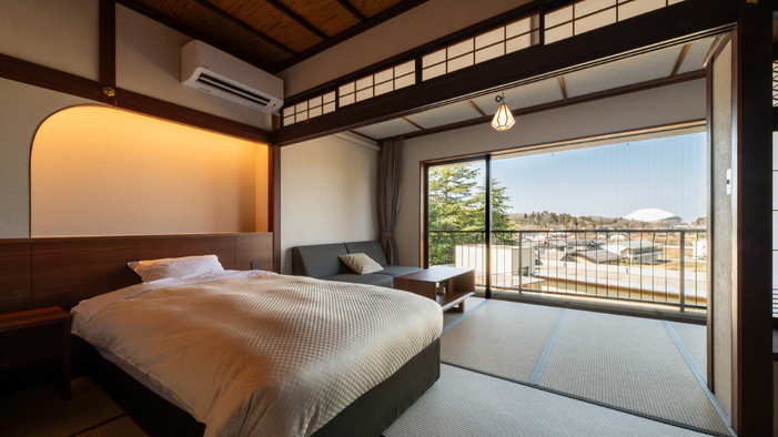 【リニューアル】和室×ベッドで快適に過ごせる和ベッド客室