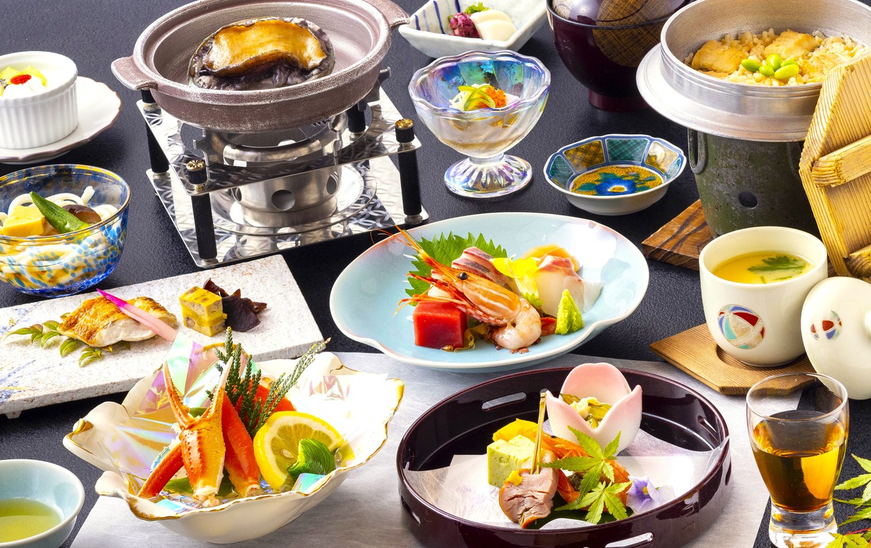 期間限定】最大20％OFF のお日にちも＜ワンランク上の特選会席＞ボリューム満点☆彡あわび！のどぐろ