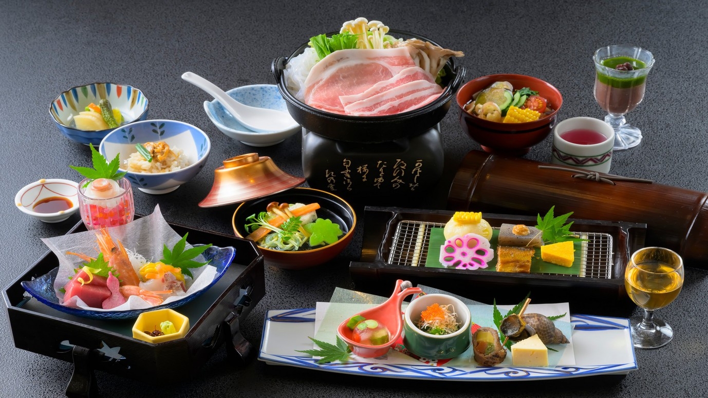 【夏のグレードアップ上州味覚会席】国産牛ステーキ付〇生鮪・冷やしおっ切込みほか夏の味覚満載＜千樹館＞