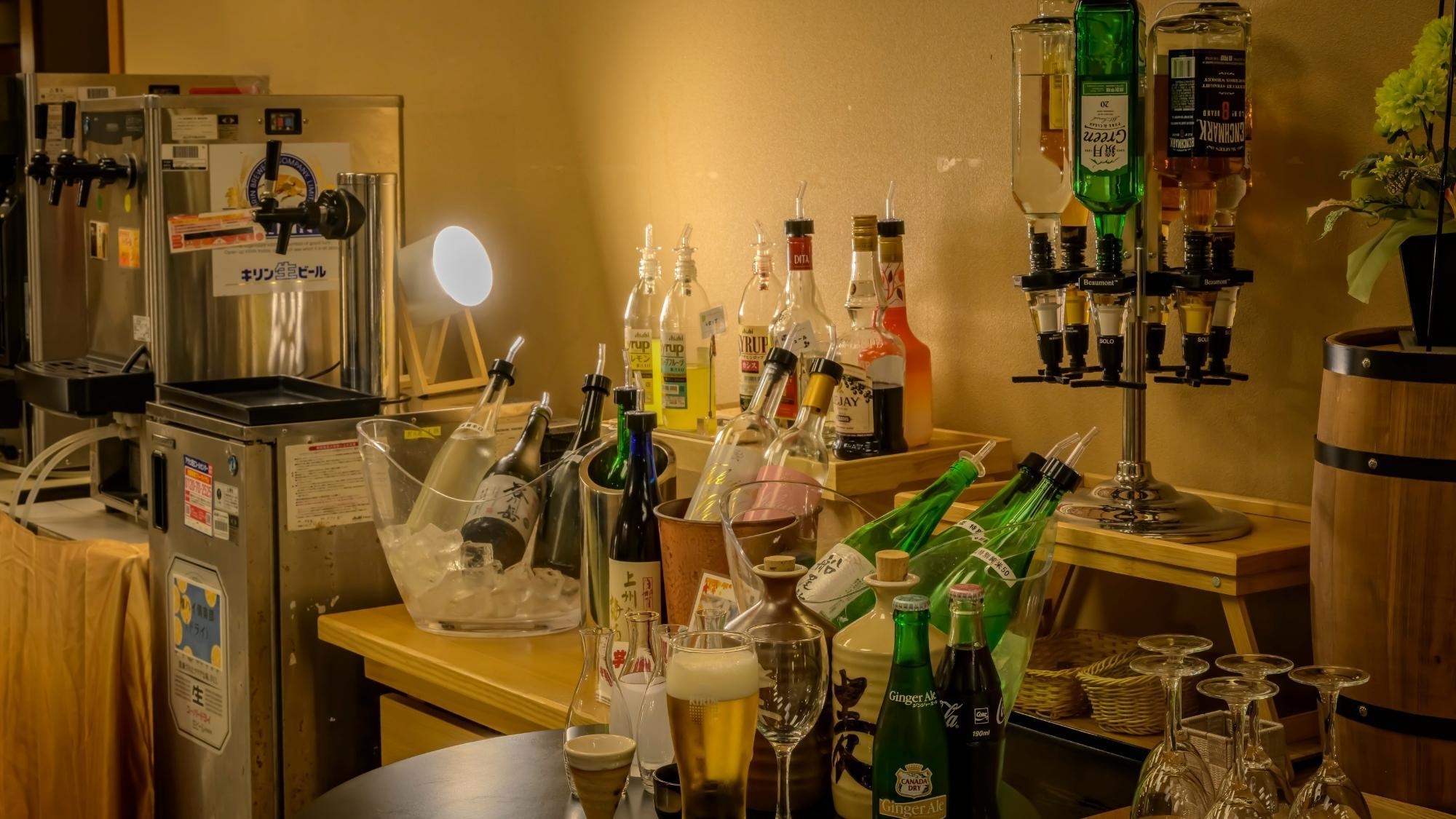 【楽天トラベルサマーSALE】千樹館スタンダード＜セルフDrinkBar付＞味覚会席に飲み放題付