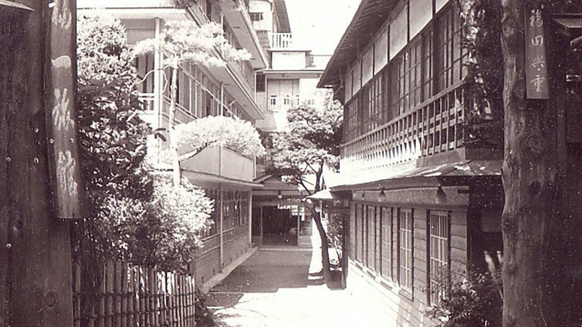 昭和初期福一旅館入口