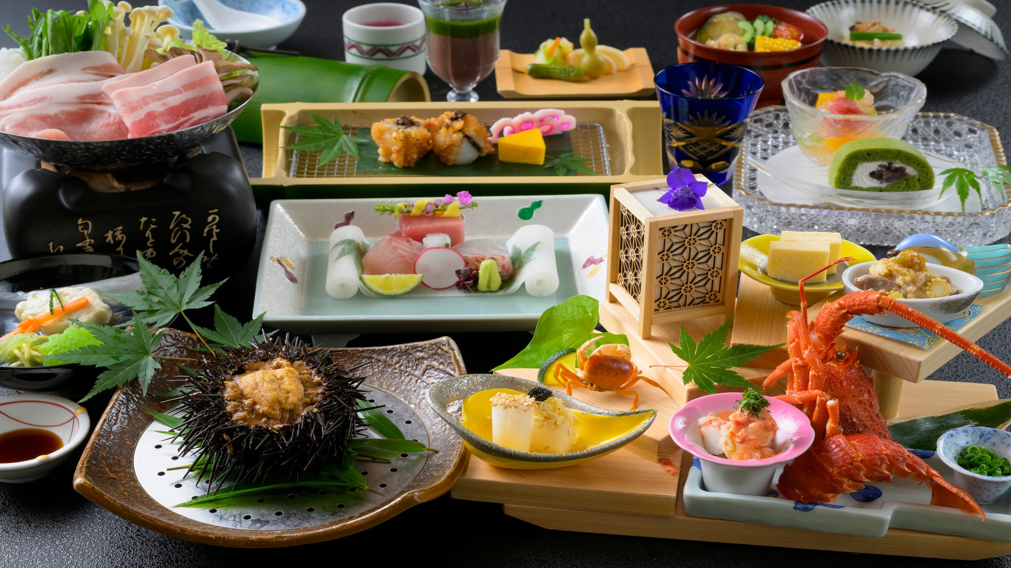 【万葉創作和会席：夏】爽やかな夏の訪れを堪能する、福一のご夕食。