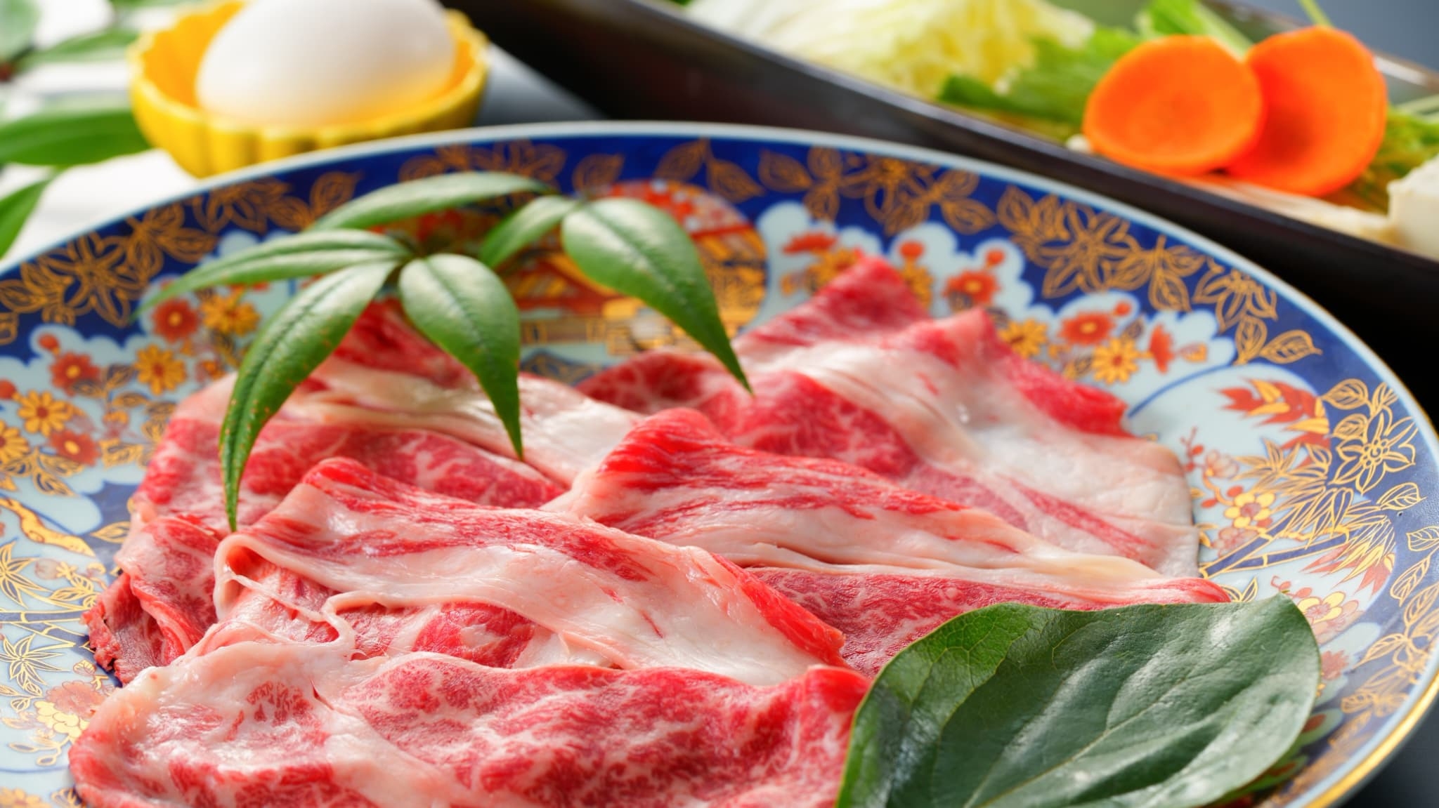 ★ボリューム満点★お肉もたっぷり！豊後牛すき焼き会席「hana」プラン