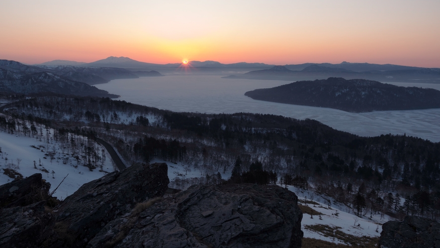 美幌峠の朝