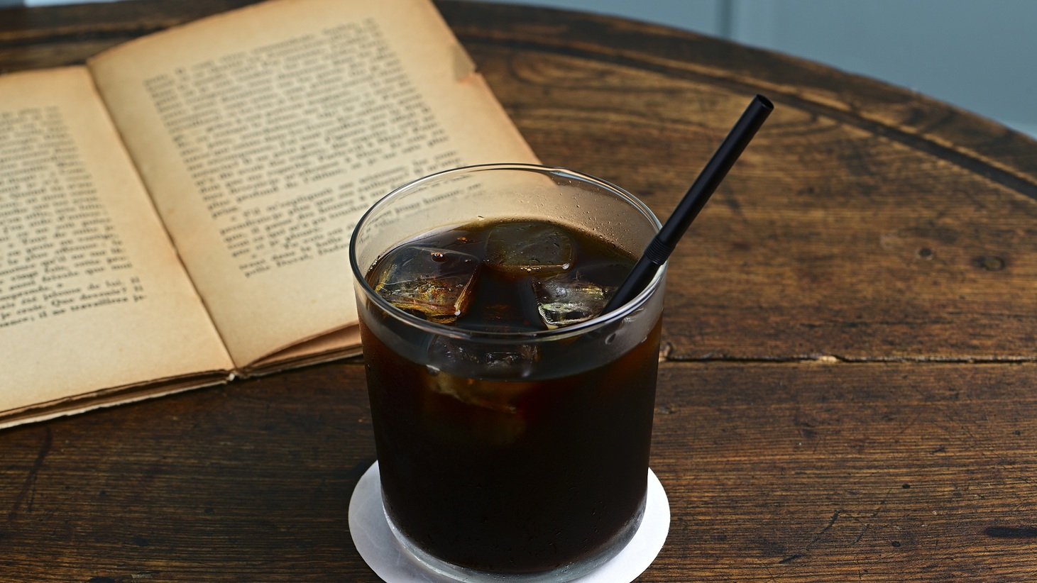 【七竈珈琲館】アイスブレンドコーヒー