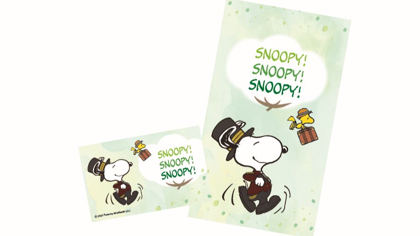 SNOOPYプラン専用カードキーは記念にお持ち帰りいただけます。
