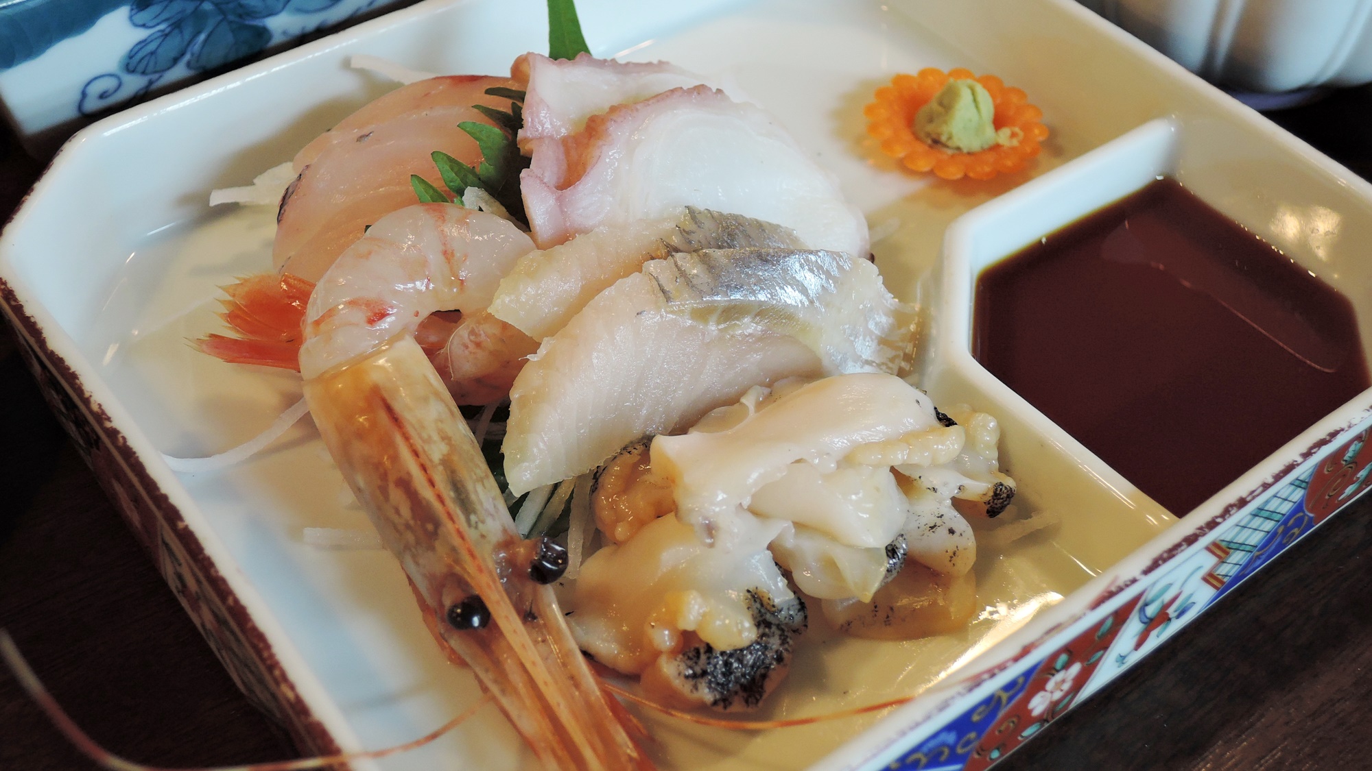 *夕食一例/函館ならではの新鮮な海の幸をご堪能ください。