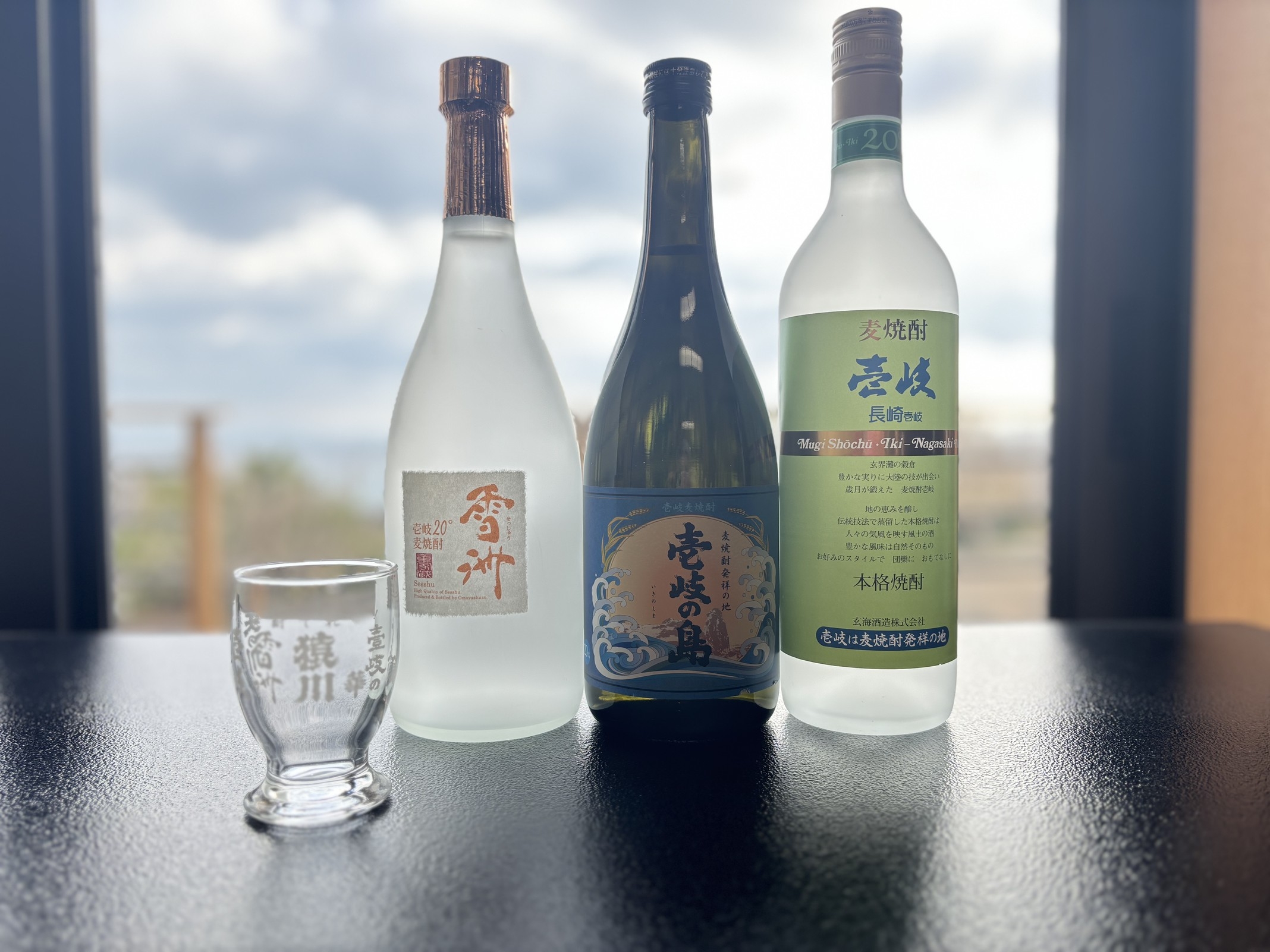 長崎県しま旅【グレードアップ2食付】高級ブランド『壱岐牛』と『あわび』でグルメ♪飲み比べ３種付き♪