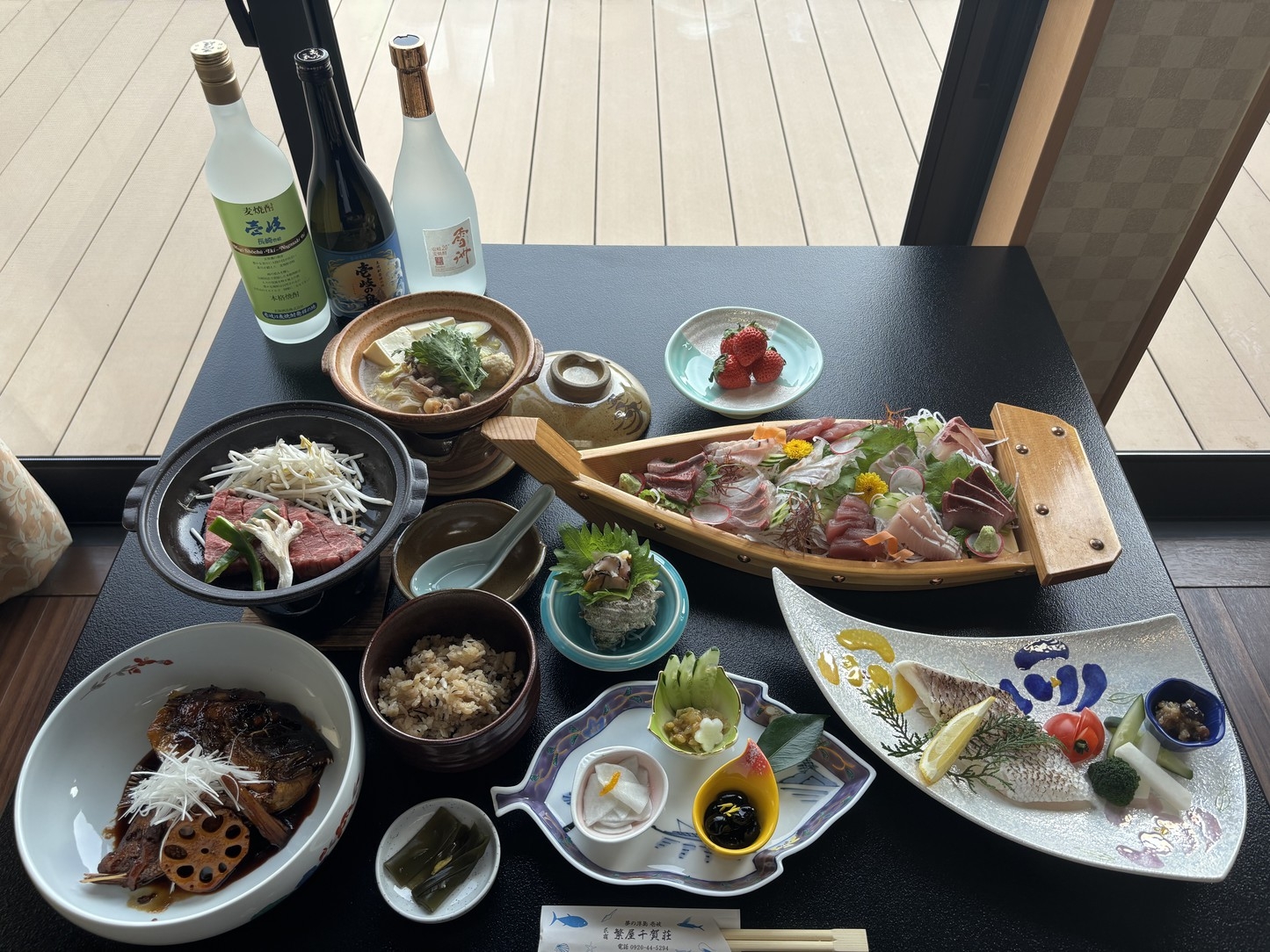 【長崎県しま旅壱岐×飲み比べ体験】絶景＆新鮮な壱岐島グルメと飲み比べ体験付き＜スタンダード2食付＞