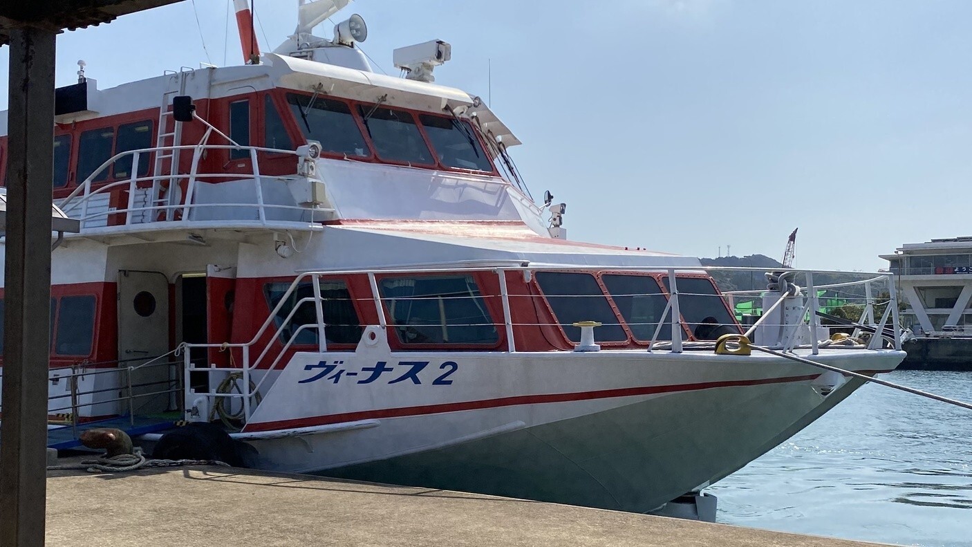 ジェットフォイルヴィーナス2に乗って壱岐島へ！