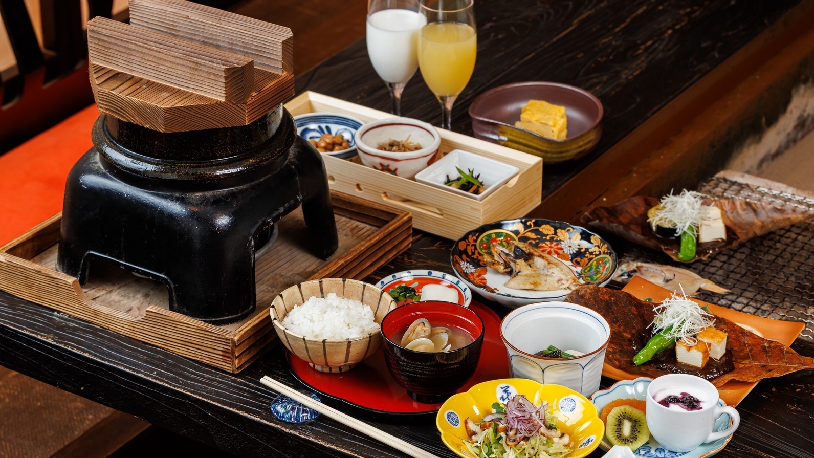 【朝食のみ】心をこめた手作り朝ごはん◆21時迄レイトインOK＆朝は11時レイトアウトのゆったり温泉旅