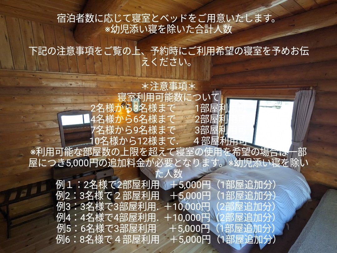 Perinne 寝室の使用について