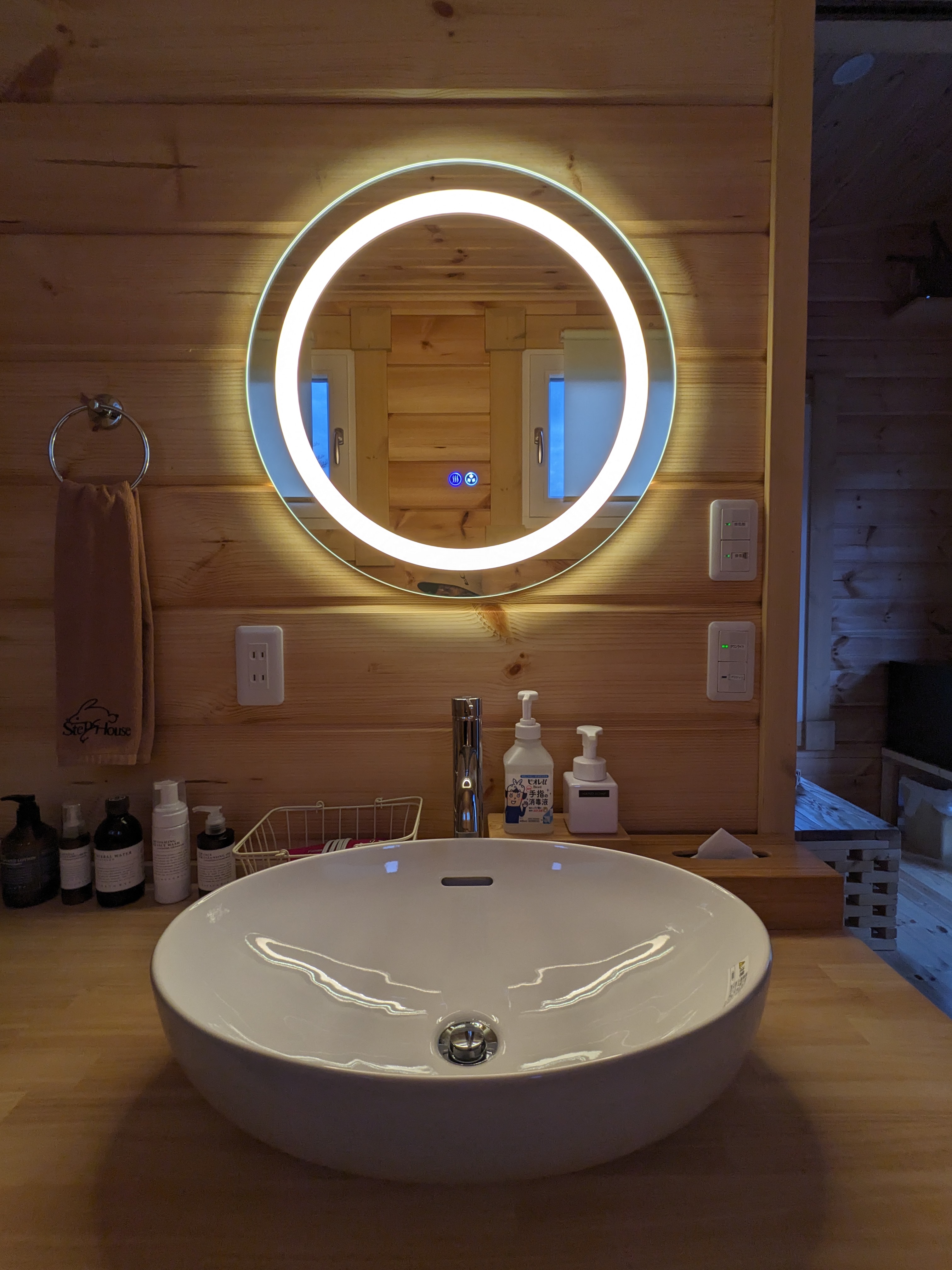 貸切サウナ室内