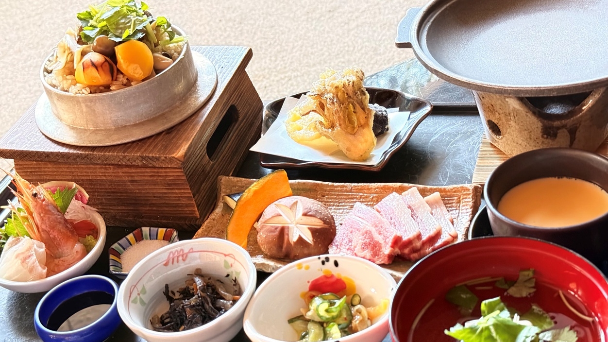 【２食付き】夕食は「豊穣膳」＆朝食(夕食ワンドリンク付)