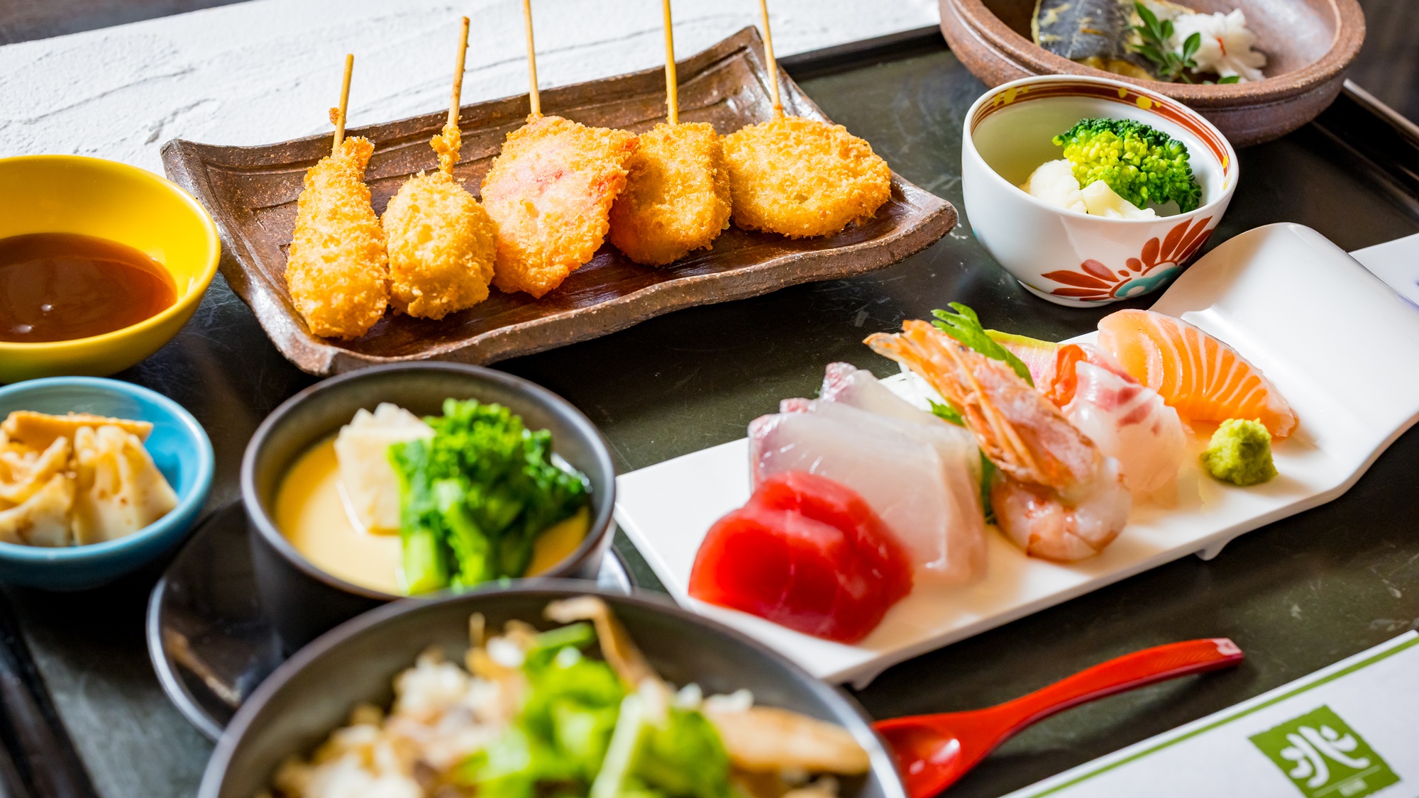 【萌兆膳】2026年3月～2026年5月の期間限定！串カツやお造りなどお愉しみいただけます。