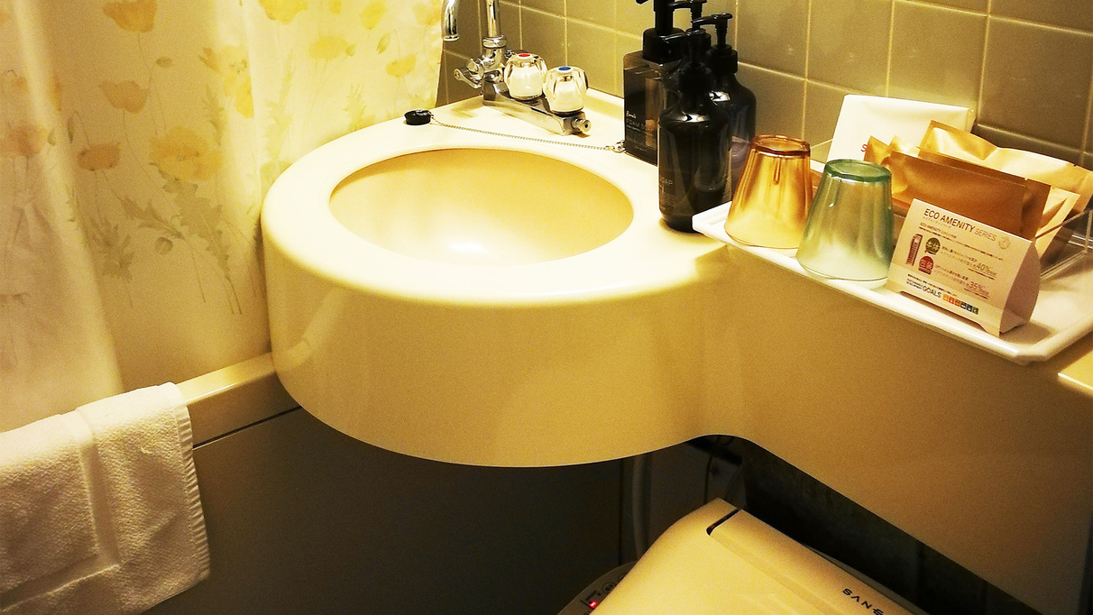 *部屋一例／お部屋には専用のバス・トイレ・洗面所が付いています。