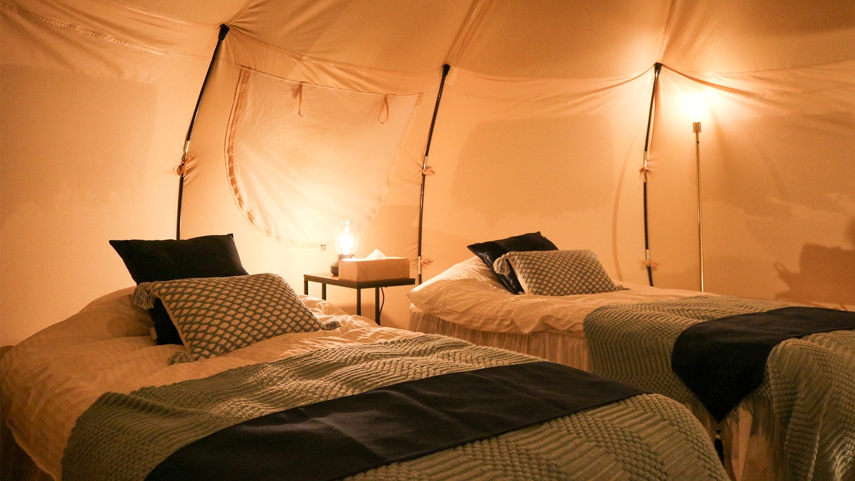 【1日1組限定/2食付/夕食薪火料理】Wi-Fi完備で快適グランピング！薪火で仕上げる特別な料理体験