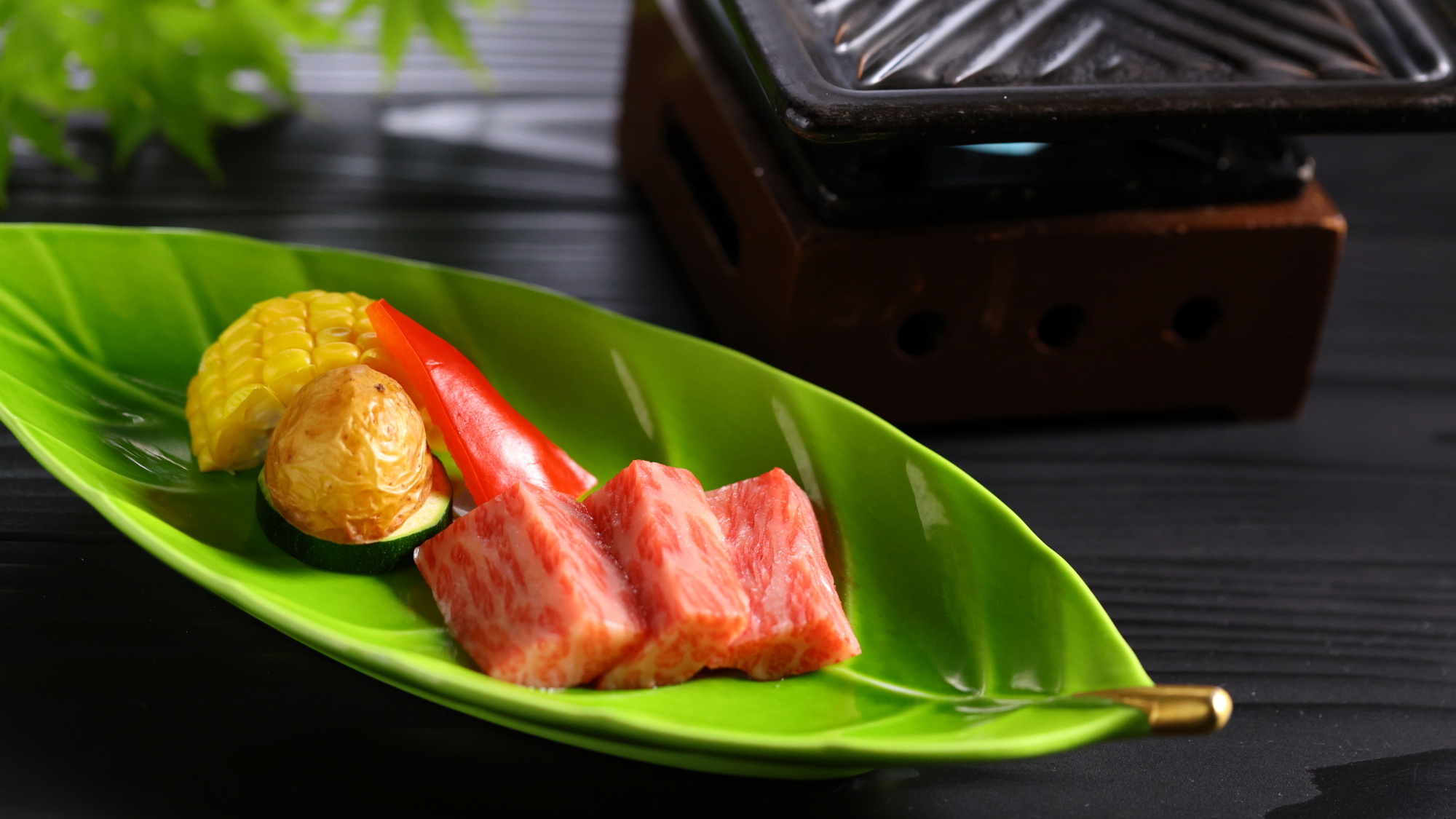 □夏のご夕食　一例