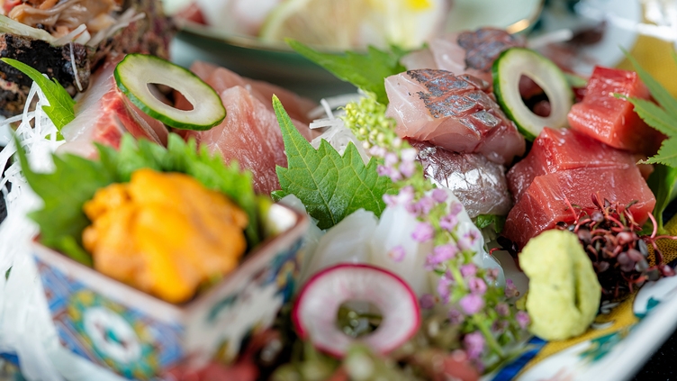 人気No.1＜お料理重視＞新鮮な地魚の「お造り9種盛り」付会席／石川の食材をふんだん使ったおもてなし