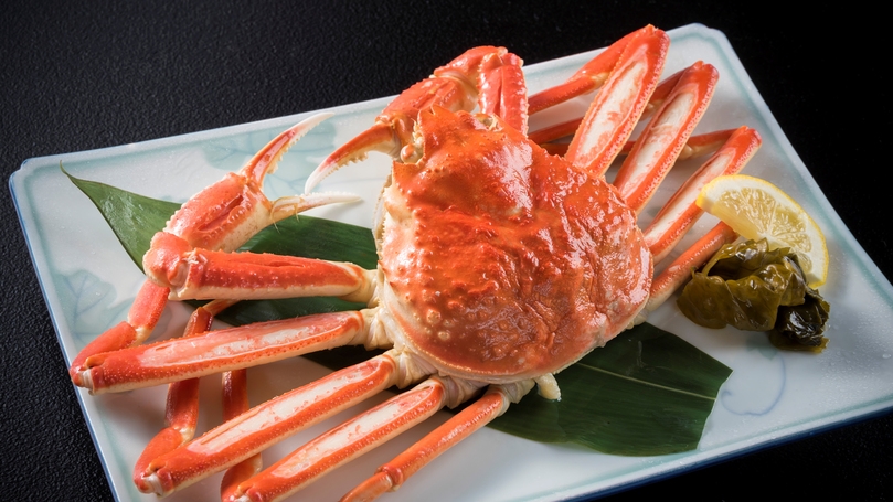 ＜冬の味覚＞お一人様にズワイガニ一杯付き！温泉×蟹を満喫する冬旅／冬の醍醐味を求め山中温泉へ