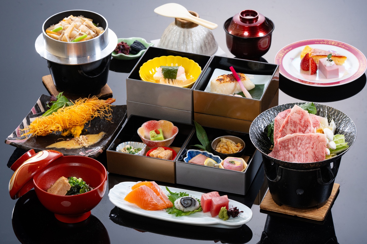 【スタンダード／和食】館内利用券1，000円＆美術館チケット付！季節の和会席と絶景温泉で過ごす諏訪旅