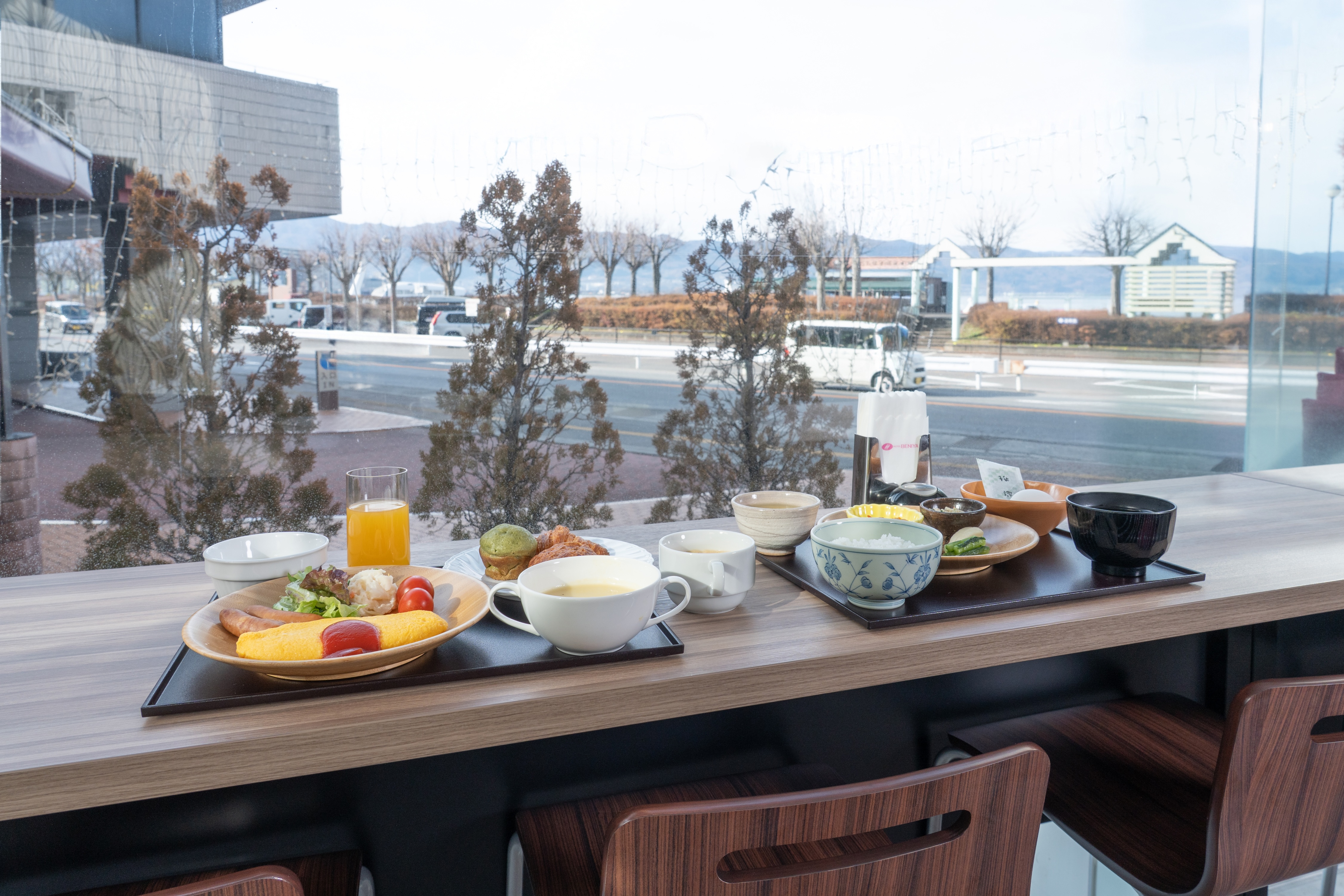 朝食バイキング会場／カウンター席（イメージ）