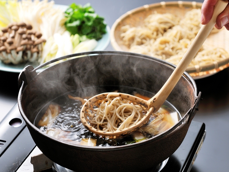 平日限定【シンプル2食付プラン】夕食はとうじ蕎麦★貸切風呂40分入浴付