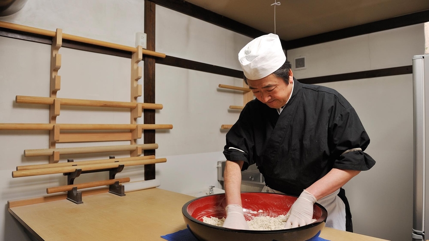 自家製手打ち蕎麦