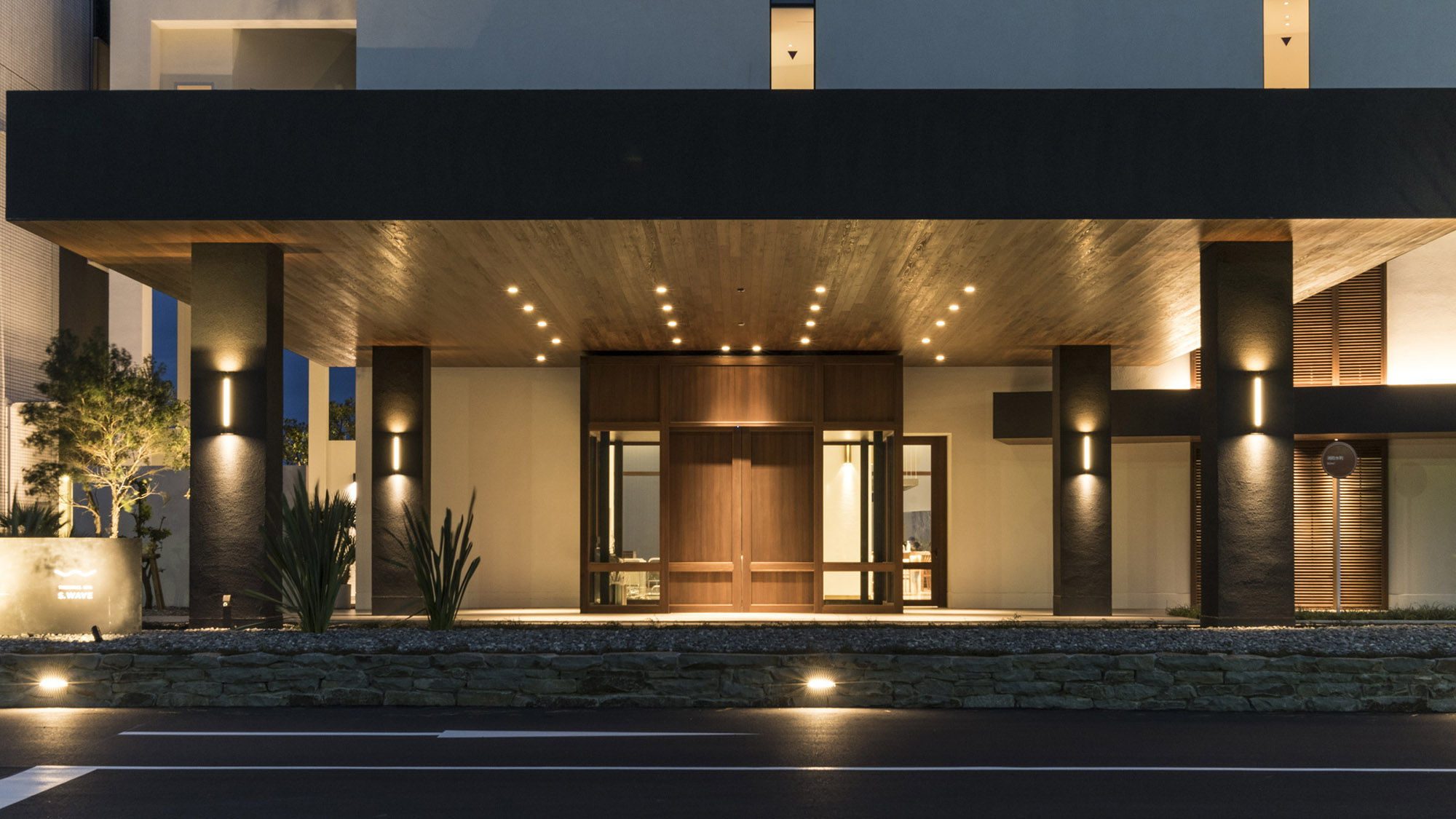 ホテルエントランス