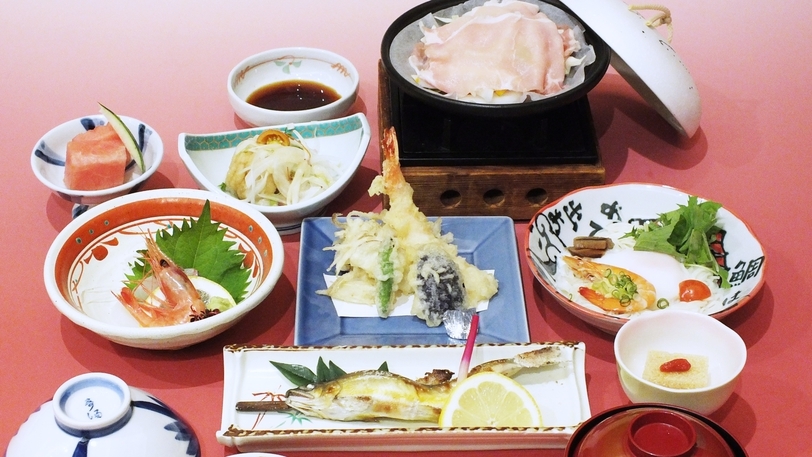 【播州会席】＜夕食は量少なめ＞瀬戸内の美しい眺望と豊かな自然を楽しみながら赤穂の旬を味わう。