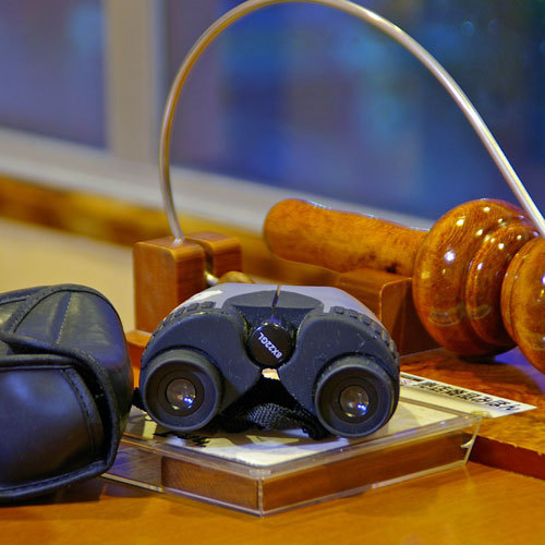 All rooms equipped with binoculars