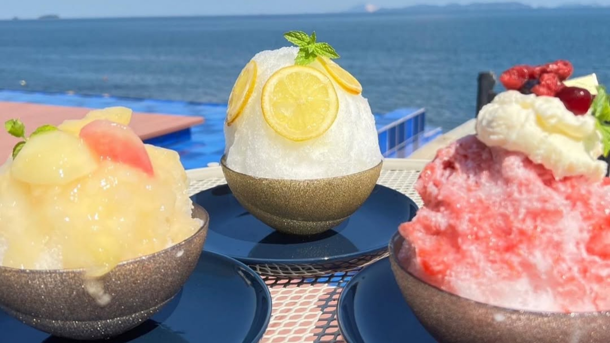 *壱枚乃絵海辺のテラスカフェ（メニュー一例）